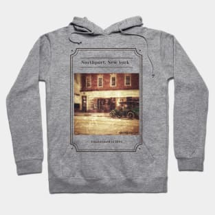 Vintage Style Northport NY Hoodie